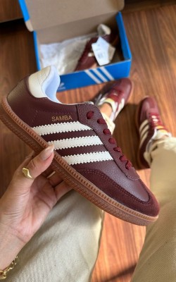 ADİDAS SAMBA BORDO✨ (ithal)