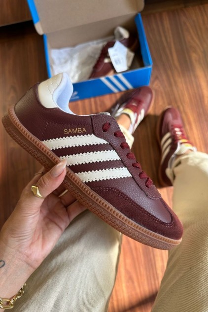 ADİDAS SAMBA BORDO✨ (ithal)