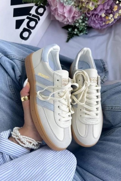 ADİDAS SPEZIAL BEYAZ MAVİ ✨ (ithal)
