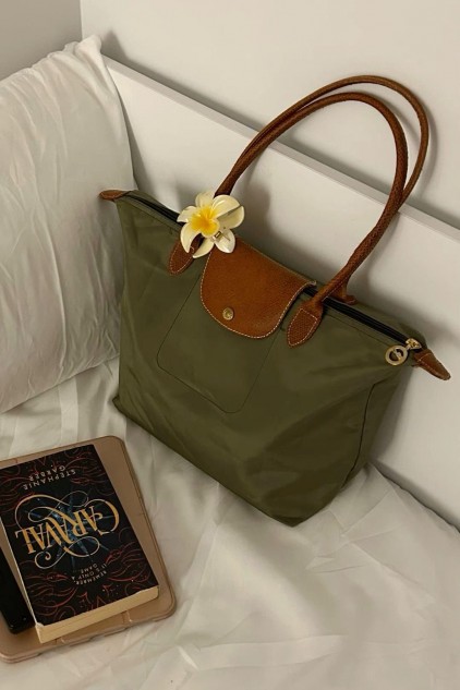 LONGCHAMP ORTA YEŞİL✨