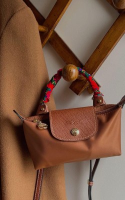 LONGCHAMP MİNİ KAHVERENGİ✨