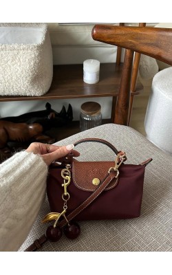 LONGCHAMP MİNİ BORDO✨
