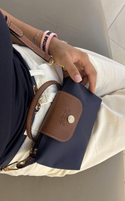 LONGCHAMP MİNİ LACİVERT✨