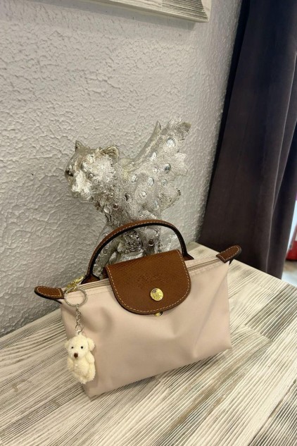 LONGCHAMP MİNİ BEJ✨