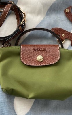 LONGCHAMP MİNİ FISTIK YEŞİLİ✨