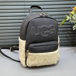 UGG SIRT ÇANTASI SİYAH BEJ ✨