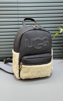 UGG SIRT ÇANTASI SİYAH BEJ ✨