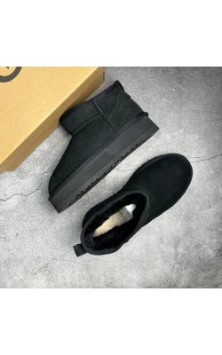 UGG PLATFORM SİYAH✨ (ithal)