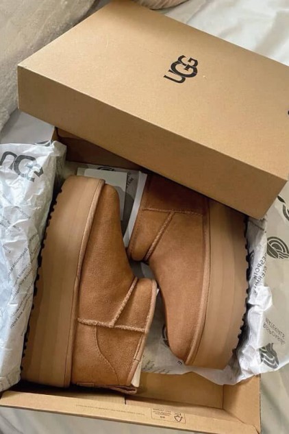UGG PLATFORM TABA✨ (ithal)