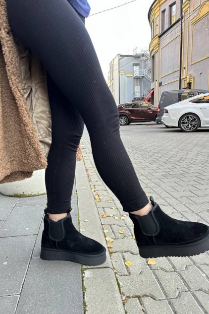 UGG CHELSEA SİYAH✨ (ithal)