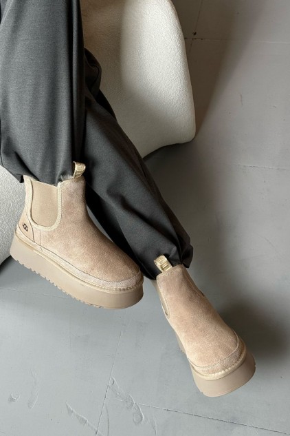 UGG CHELSEA BEJ✨(ithal)